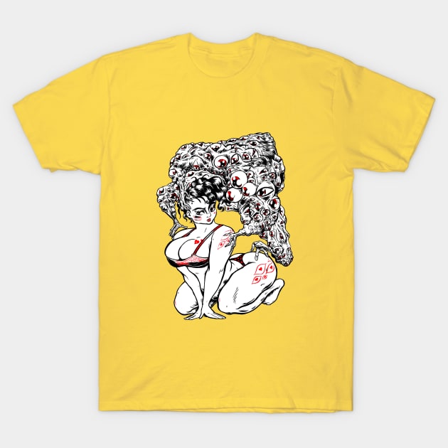 Eyeball Kid T-Shirt by mcgriffin